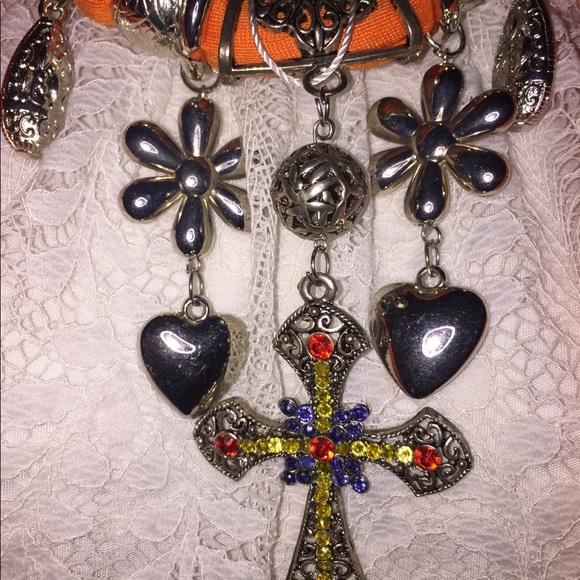 🎀 🆕 Boho/ Chic scarf necklace - Picture 12 of 12